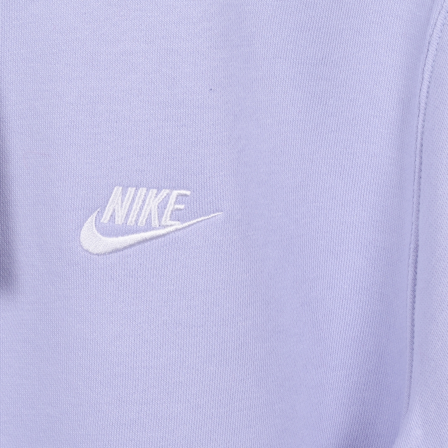 Nike Crew Neck Club Sweatshirt Purple | Mainline Menswear